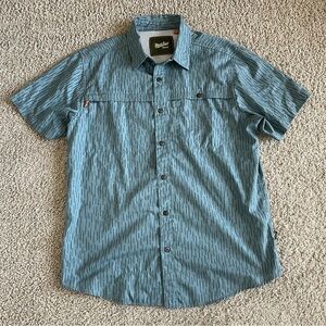 Howler Brothers Tidepool Tech Short Sleeve Button Up Shirt